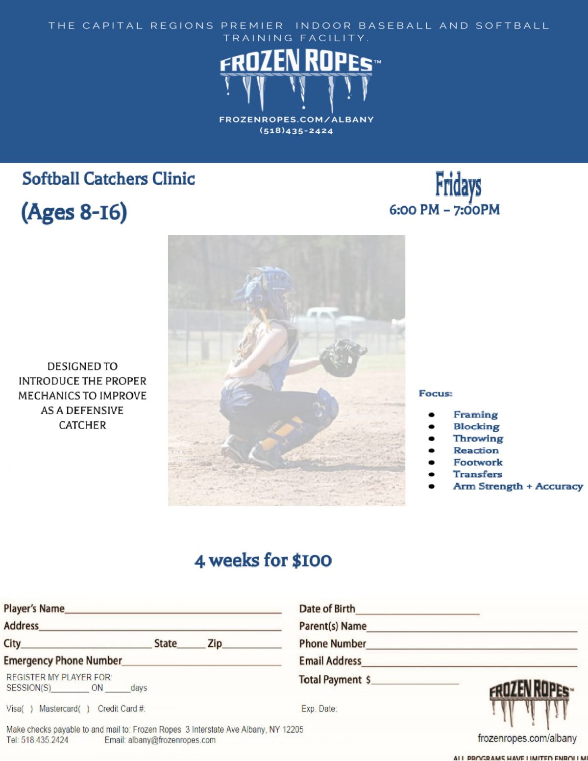 Classes and Clinics Frozen Ropes Albany, NY