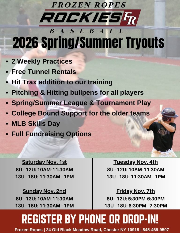 2025 Rockies Tryouts Spring and Summer