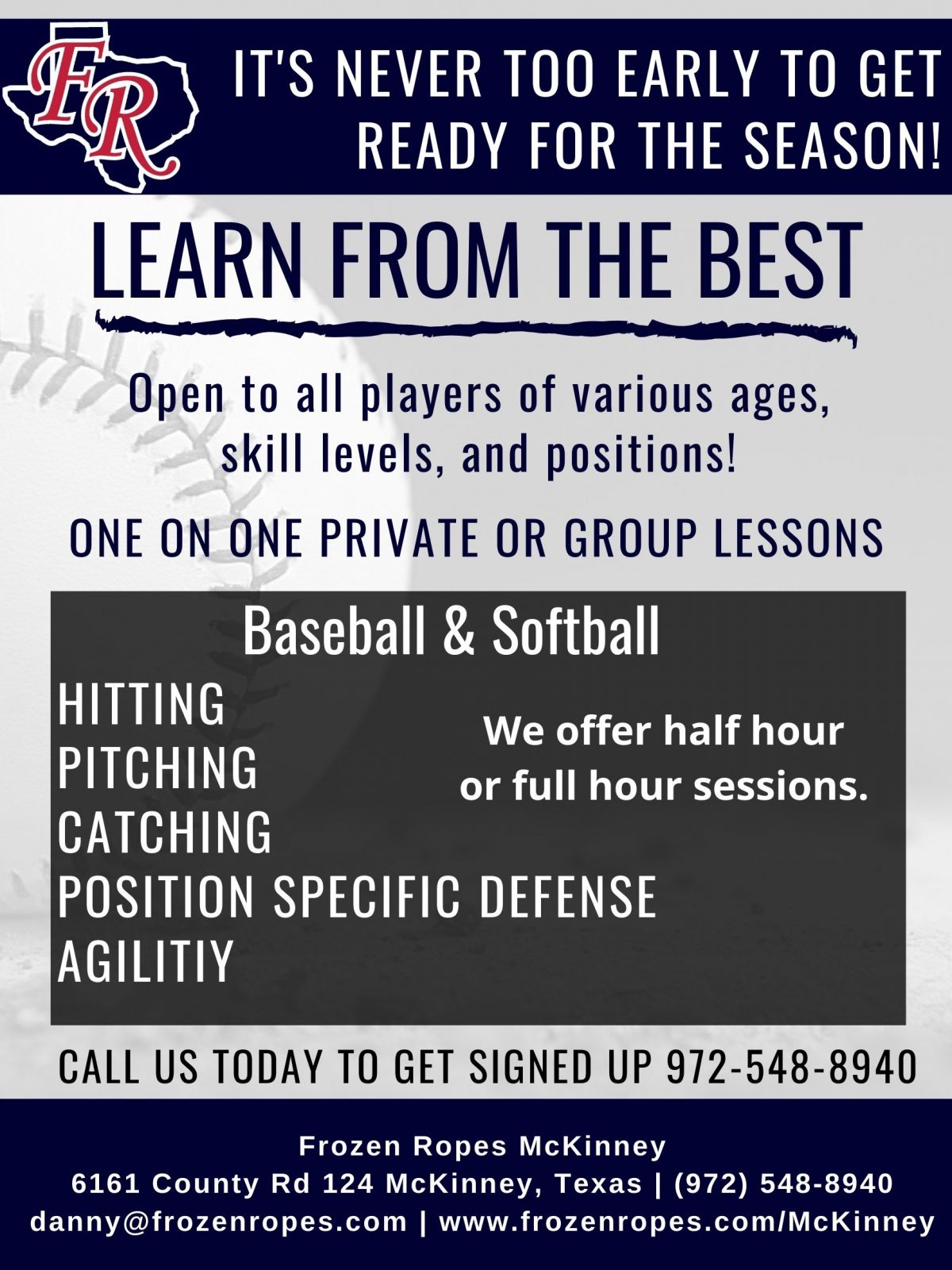 Home Frozen Ropes McKinney, TX